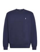 Loopback Fleece Sweatshirt Tops Sweatshirts & Hoodies Sweatshirts Navy...