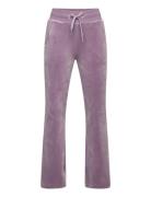 Trousers Jersey Velour Bottoms Sweatpants Purple Lindex