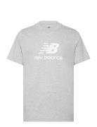 Sport Essentials Logo T-Shirt Sport T-Kortærmet Skjorte Grey New Balan...