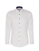 Cityhemden 1/1 Arm Tops Shirts Business White Seidensticker