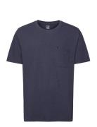 Ultimate Pocket Tee Tops T-Kortærmet Skjorte Navy Lee Jeans