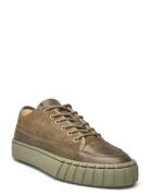 Karma Low U Suede Low-top Sneakers Green Sneaky Steve