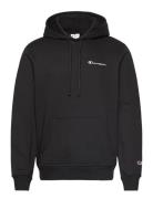 Hooded Sweatshirt Tops Sweatshirts & Hoodies Hoodies Black Champion