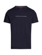 Ss Tee Tops T-Kortærmet Skjorte Navy Tommy Hilfiger