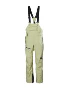 W Powderqueen Bib Pant Sport Sport Pants Yellow Helly Hansen