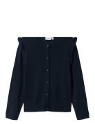 Nkfvininna Ls Knit Card Tops Knitwear Cardigans Navy Name It