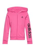 G Lin Fz Hd Tops Sweatshirts & Hoodies Hoodies Pink Adidas Sportswear