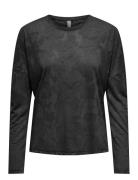 Onpbia On Ls Reg Bn Top Tops T-shirts & Tops Long-sleeved Black Only P...