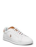 Heritage Court Ii Leather Sneaker Low-top Sneakers White Polo Ralph La...