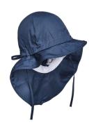 Poplin Hat - Neck Shade Solhat Blue Melton