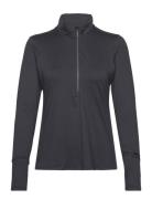 Ua Launch Pro Half Zip Sport Sweatshirts & Hoodies Sweatshirts Black U...