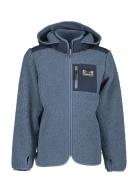 Exa Kids Fz Outerwear Fleece Outerwear Fleece Jackets Blue Didriksons