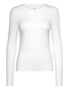 Jbs Of Dk Slim Ls Bamboo Tops T-shirts & Tops Long-sleeved White JBS O...