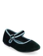 Velvet Ballerinas Ballerinasko Ballerinaer Green Mango