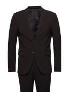 Plain Mens Suit - Normal Lenght Habit Black Lindbergh