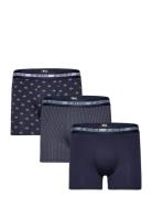 Jbs 3-Pack Tights Bamboo Boxershorts Navy JBS