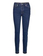 High-Rise Skinny Jeans Bottoms Jeans Skinny Blue Mango