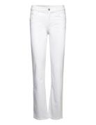 Nayara Bottoms Jeans Straight-regular White Mango