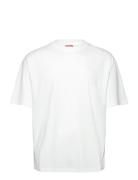 T-Boggy-Megoval-D T-Shirt Tops T-Kortærmet Skjorte White Diesel