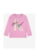 Magic Shoe T-Shirt Tops T-shirts Long-sleeved T-Skjorte Pink Bobo Chos...