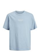 Jorvesterbro Tee Ss Crew Neck Noos Jnr Tops T-Kortærmet Skjorte Blue J...