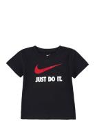 Nike "Just Do It" Tee Tops T-Kortærmet Skjorte Black Nike