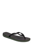 Hav Brazil Logo Shoes Summer Shoes Sandals Flip Flops Black Havaianas