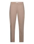 Eik Nickel Pants Designers Trousers Formal Beige Woodbird