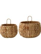 Natural Hang Home Storage Storage Baskets Beige House Doctor