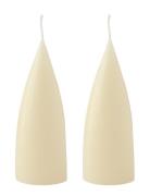 Hand Dipped C -Shaped Candles, 2 Pack Home Decoration Candles Block Ca...