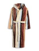 Giacomo Bathrobe Hooded Home Textiles Bathroom Textiles Robes Multi/pa...