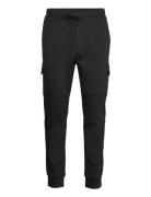 Double-Knit Cargo Jogger Pant Bottoms Trousers Cargo Pants Black Polo ...