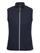 Lds Bethpage Pile Vest Sport Padded Vests Navy Abacus