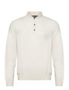 Bono-L Tops Knitwear Long Sleeve Knitted Polos White BOSS