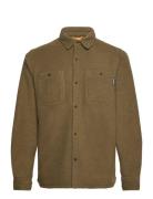 Fleece Overshirt Designers Overshirts Khaki Green Timberland