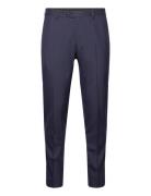 Denz Trousers Designers Trousers Formal Navy Oscar Jacobson