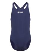 Girl's Team Swimsuit Swim Pro Solid Sport Swimsuits Navy Arena