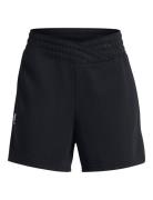 Ua Rival Terry Short Sport Shorts Sweat Shorts Black Under Armour