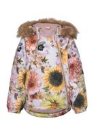 Hopla Fur Outerwear Jackets & Coats Winter Jackets Multi/patterned Mol...