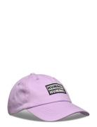 Hmlcaprio Cap Sport Headwear Caps Purple Hummel