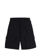 Jad242 Bottoms Shorts Cargo Shorts Black HUGO