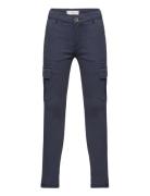 Regular-Fit Cargo Trousers Bottoms Navy Mango