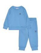 Trefoil Cs Sport Sweatsuits Blue Adidas Originals