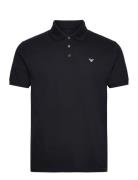 Polo Shirt Designers Polos Short-sleeved Navy Emporio Armani