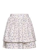 Skirt Printed Dresses & Skirts Skirts Midi Skirts White Petit Piao