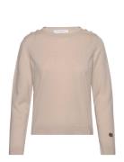 Annika Top Designers Knitwear Jumpers Beige BUSNEL