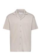 Chase Designers Polos Short-sleeved Beige Reiss