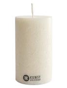 Upcycled Olive Wax Pillar Candle Home Decoration Candles Block Candles...