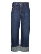 1999 D-Reggy L.34 Trousers Bottoms Jeans Straight-regular Blue Diesel