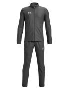 Ua B's Challenger Tracksuit Sport Tracksuits Grey Under Armour